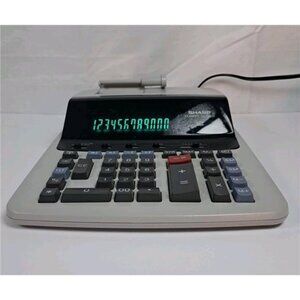 Sharp Compet VX-2652H Electronic Printer Calculator Desktop Working  Paper Roll